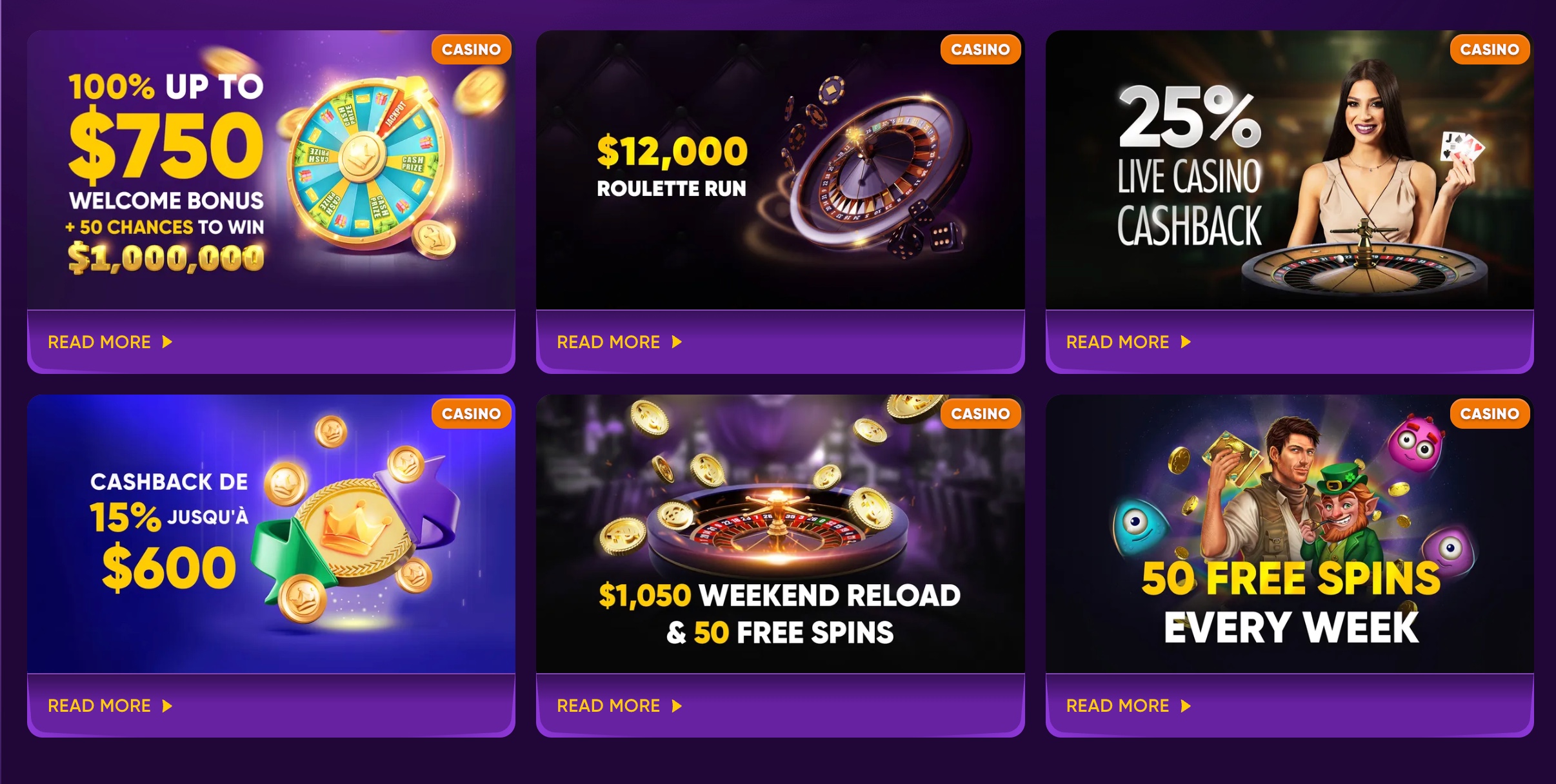 Kingmaker Casino bonuses